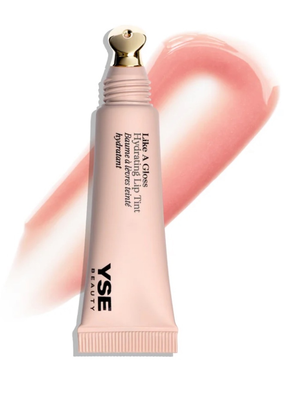 YSE Beauty Like A Gloss Hydrating Lip Tint •  Life of the Party (pale peach)